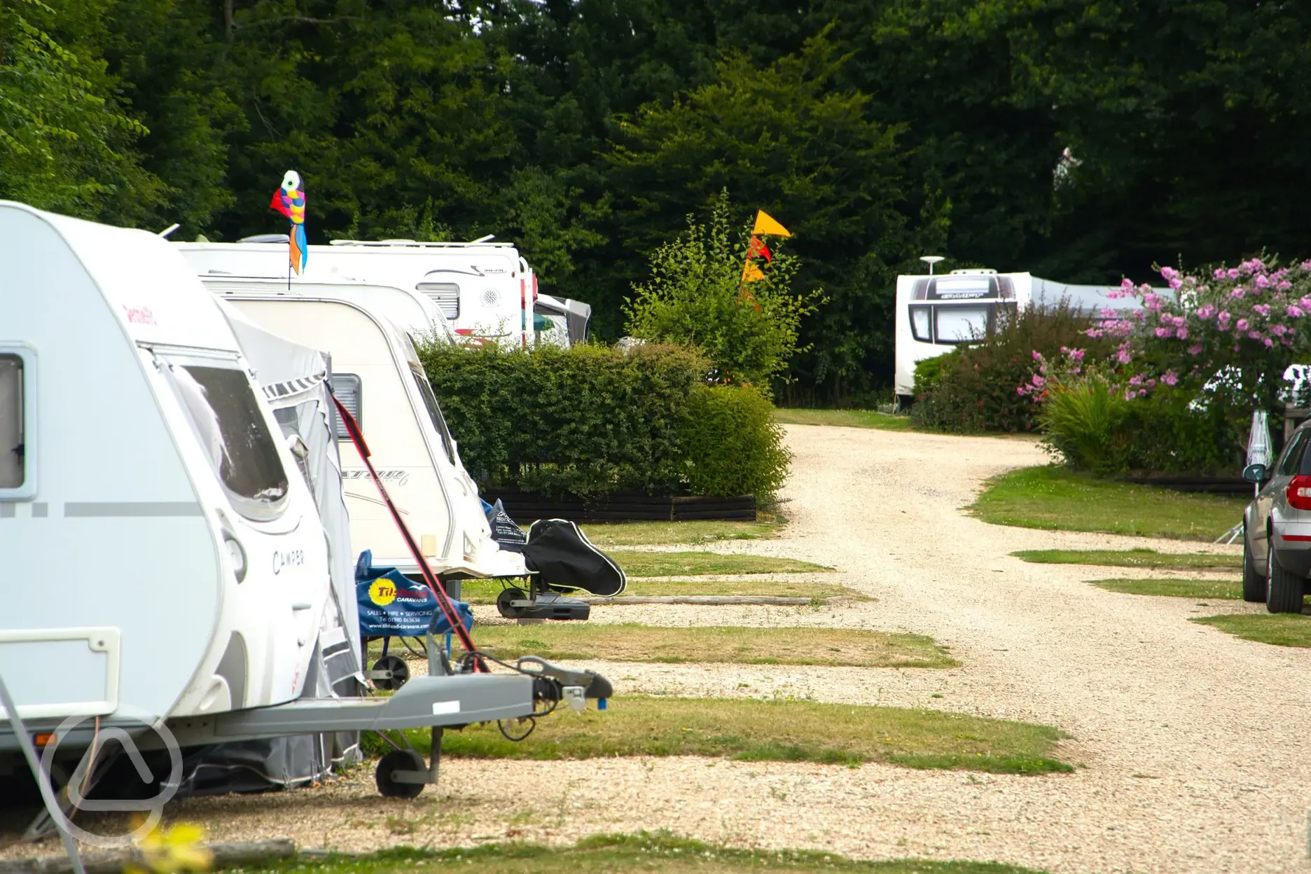 Hardstanding serviced pitches