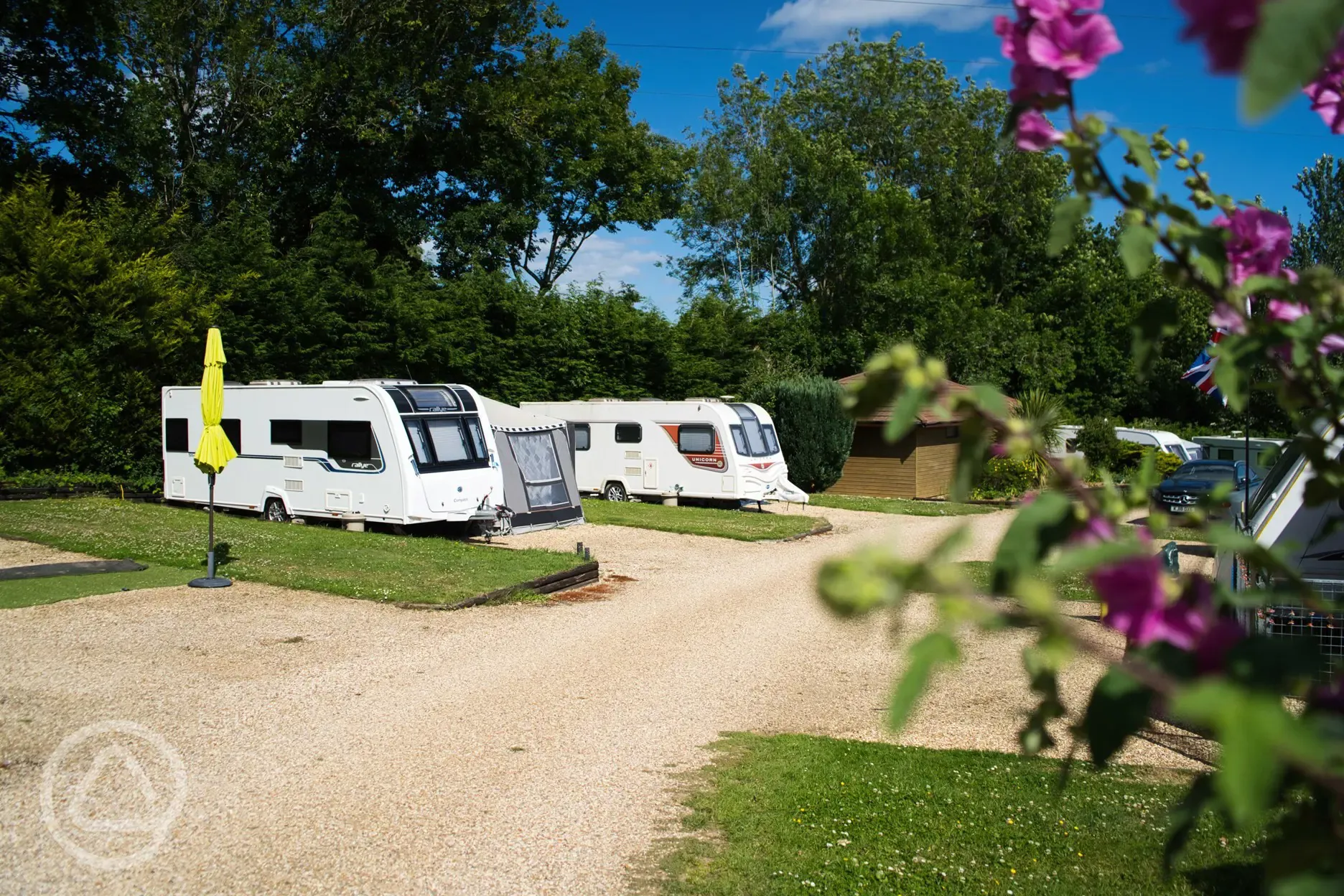 Hardstanding serviced pitches