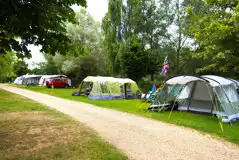 Serviced grass pitches Serviced grass pitches