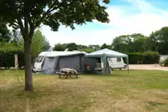 Serviced grass pitches Serviced grass pitches