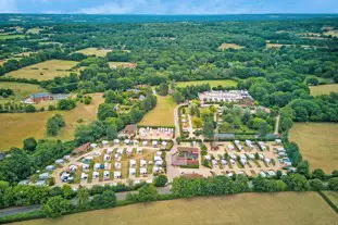 Hill Farm Caravan and Camping Park, Sherfield English, Romsey, Hampshire (13.9 miles)