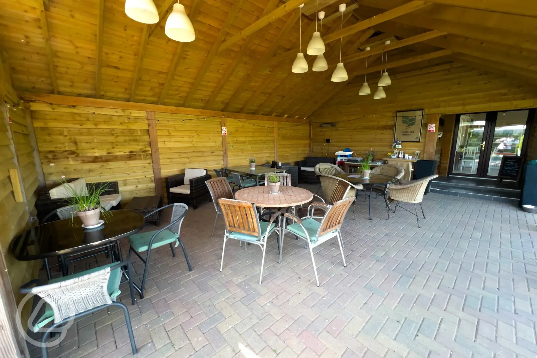Garden Room Cafe outdoor seating