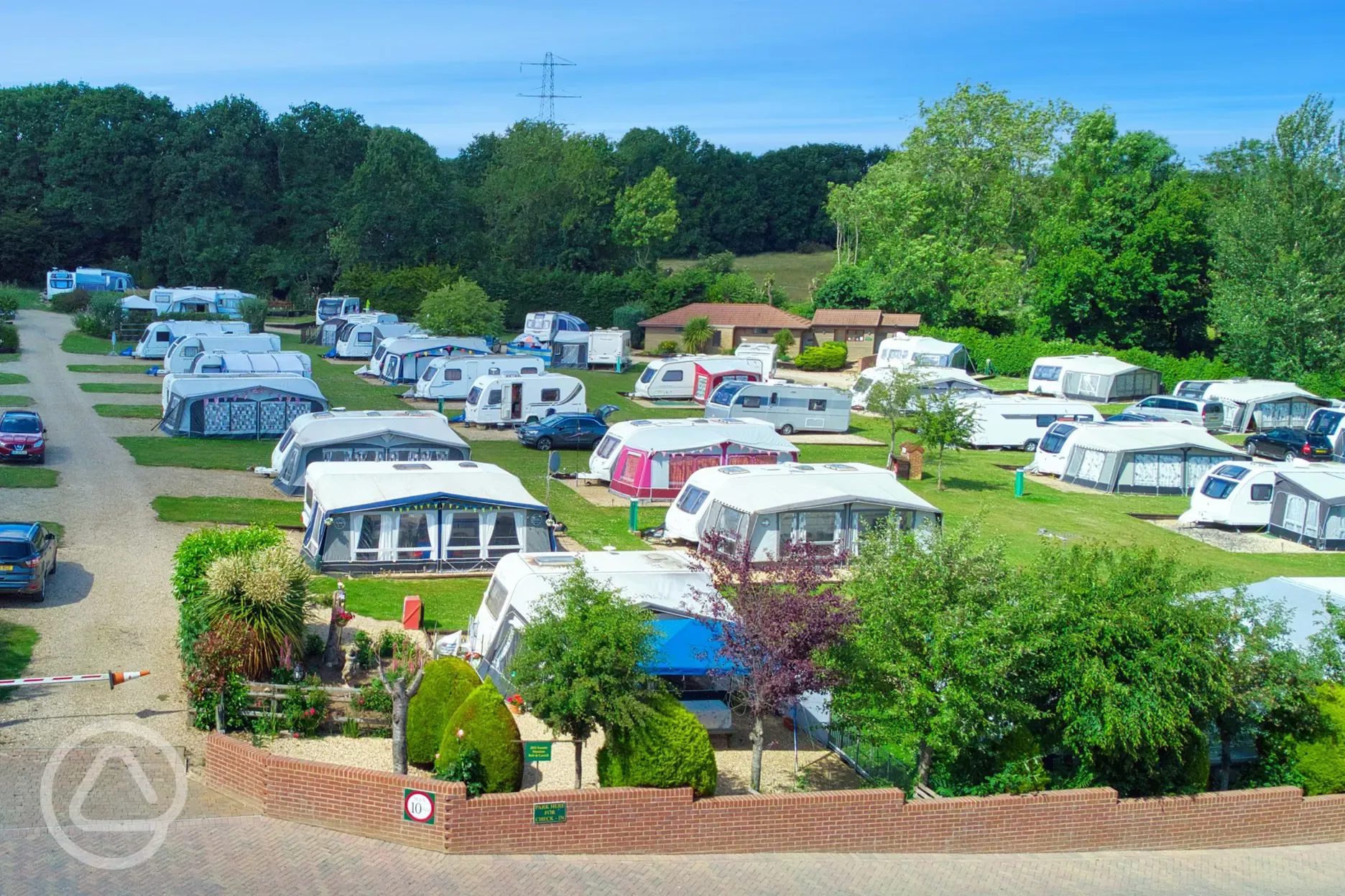Aerial of site 