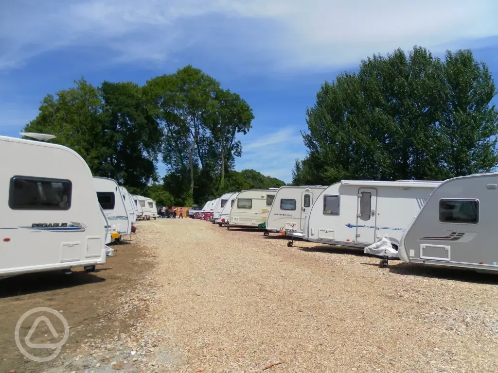 Hardstanding serviced pitches