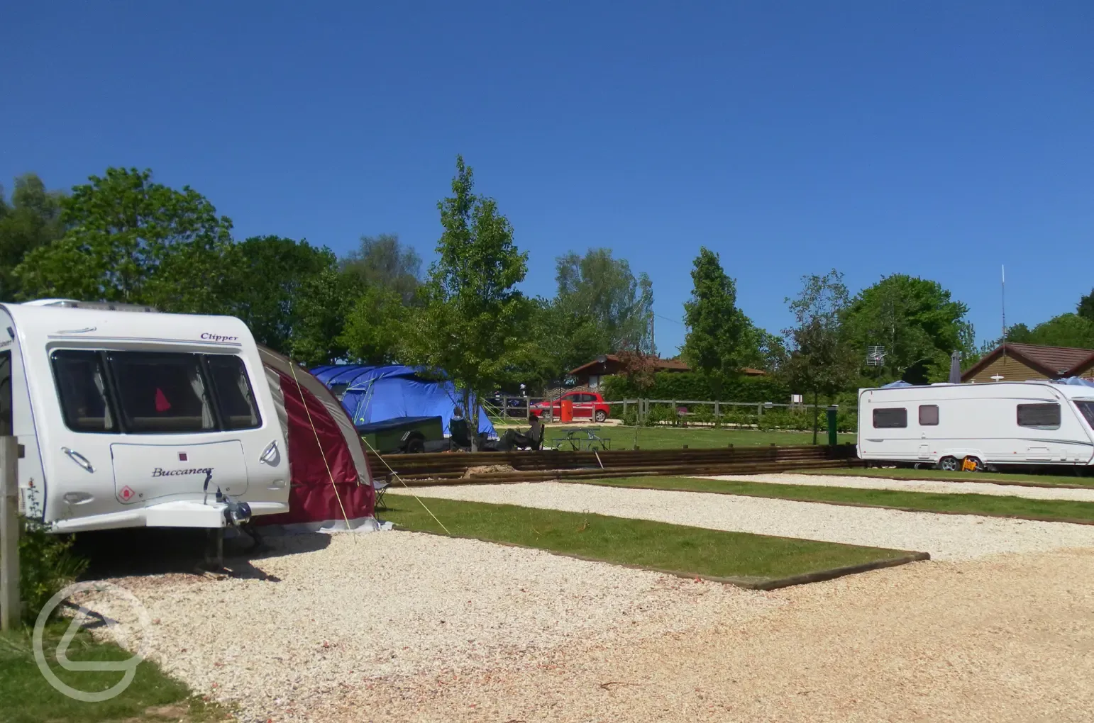 Hardstanding serviced pitches