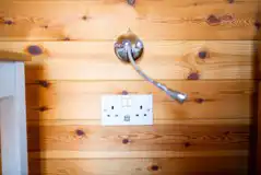 Camping pod - electric sockets Camping pod - electric sockets