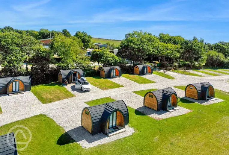 Camping pods