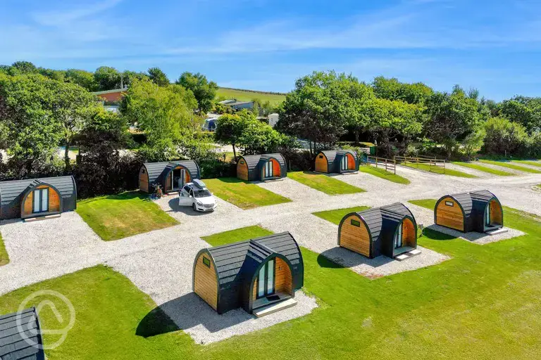 Camping pods
