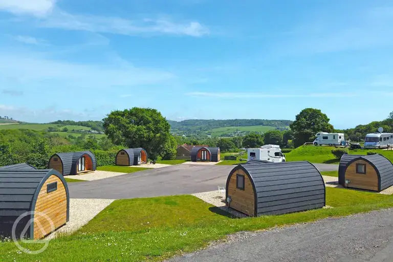 Camping pods