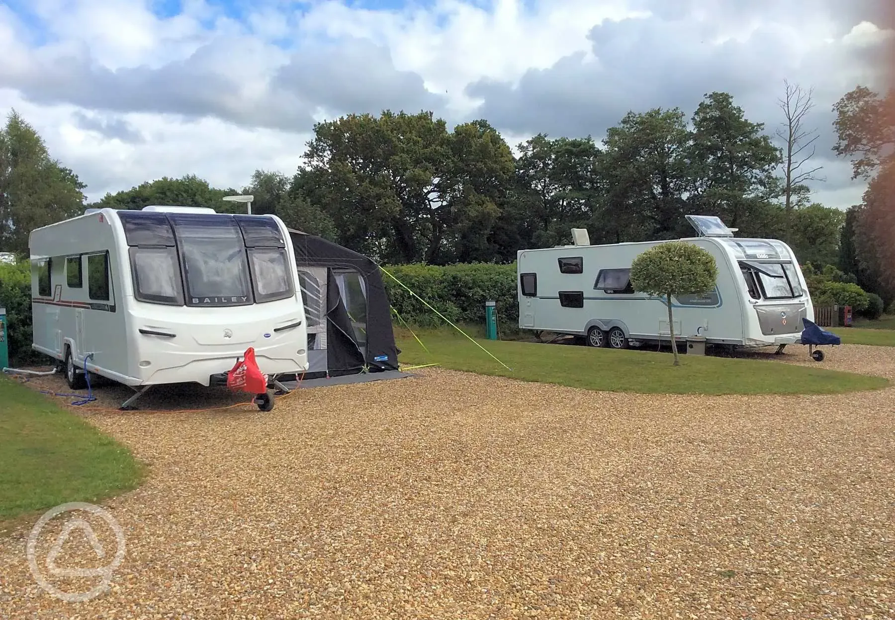 Hardstanding pitches