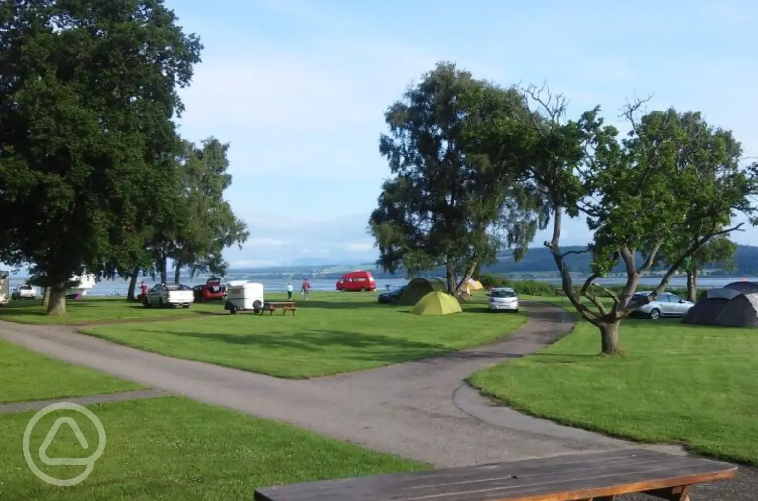 Grass pitches with unallocated boundaries