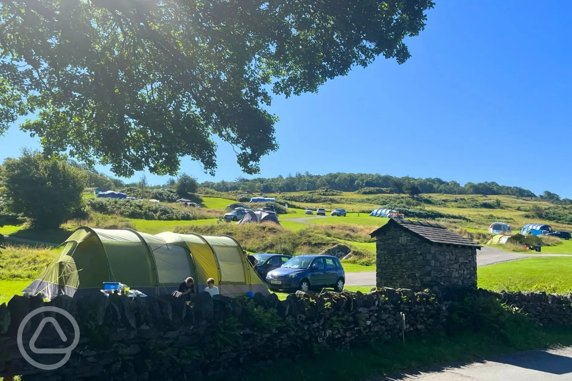Non electric fellside grass pitches