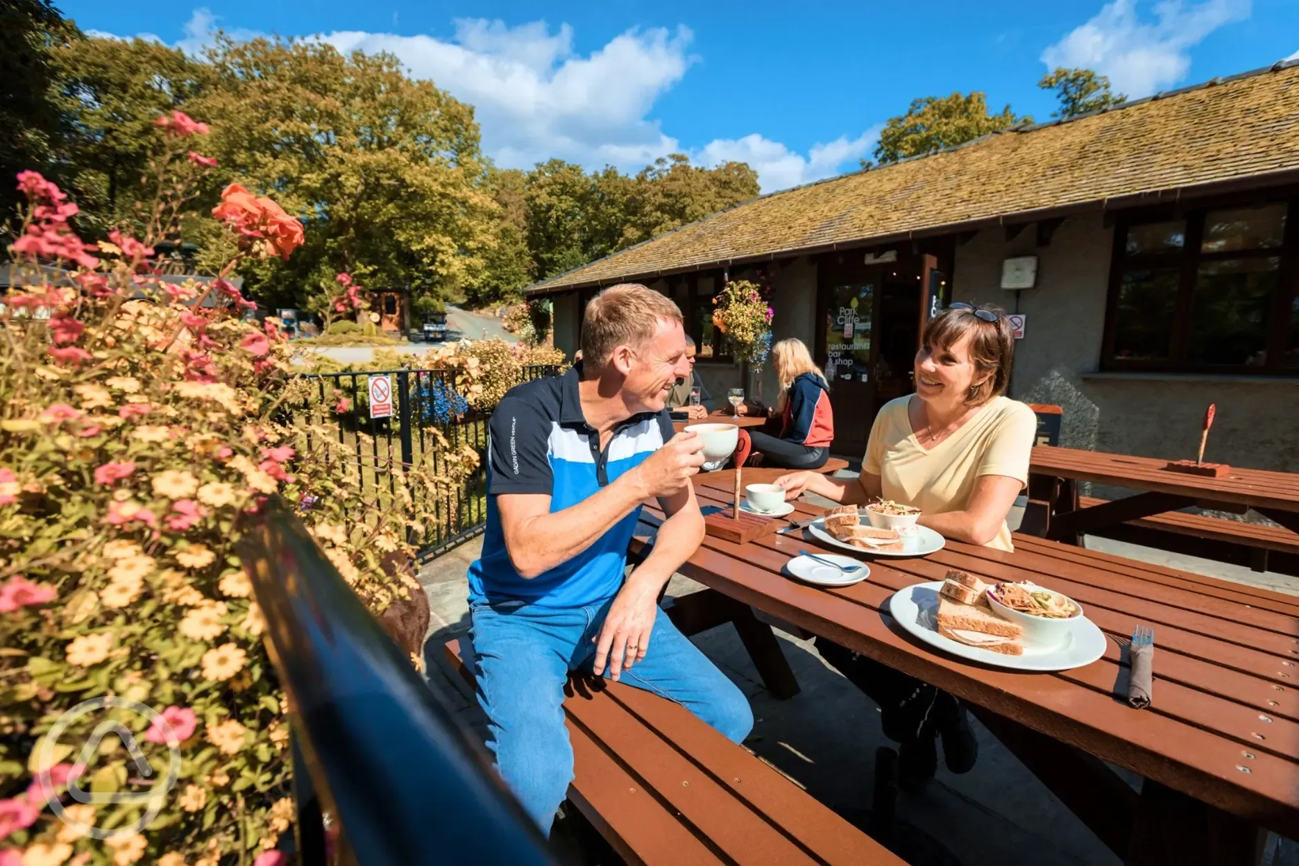Onsite bar outdoor seating (seasonal opening hours)