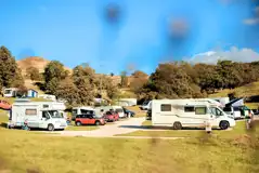 Fully serviced hardstanding touring pitches