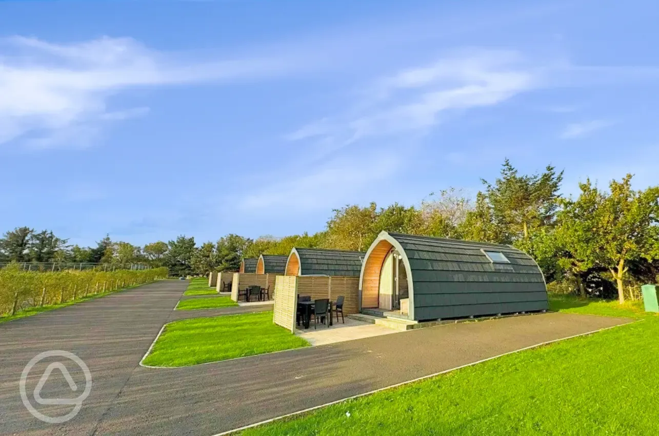 Mega ensuite glamping pods