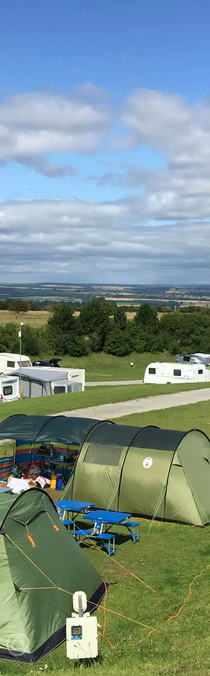 Golden Square Caravan Park In York North Yorkshire