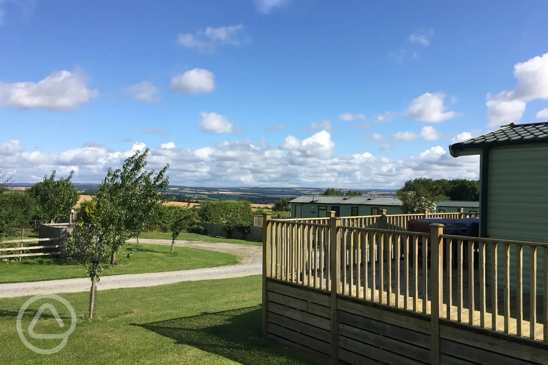 View from luxury holiday home