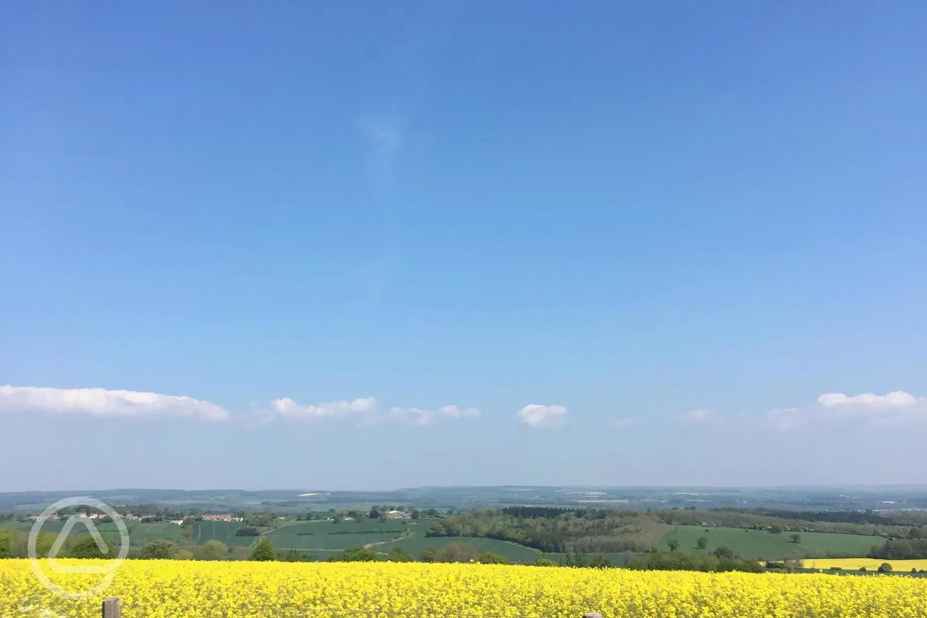 Views over the fields at Golden Square