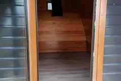 Camping pod unfurnished interior