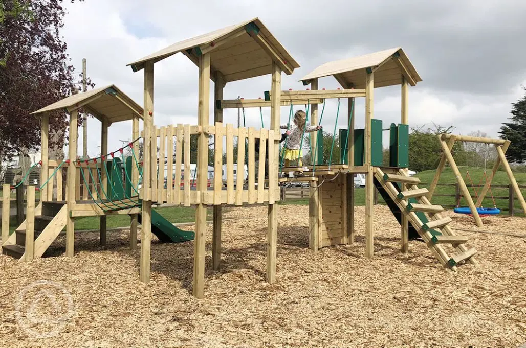 Children's play park at Diglea Holiday Park