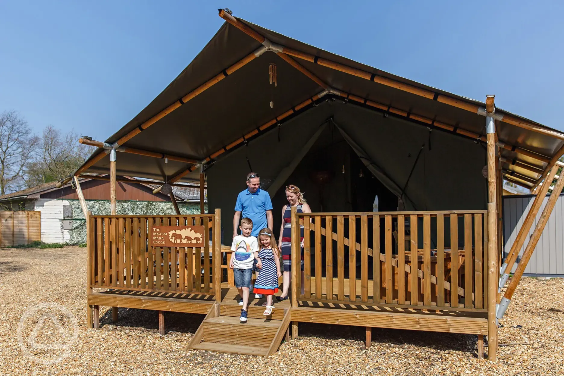 Maasi Mara safari tent