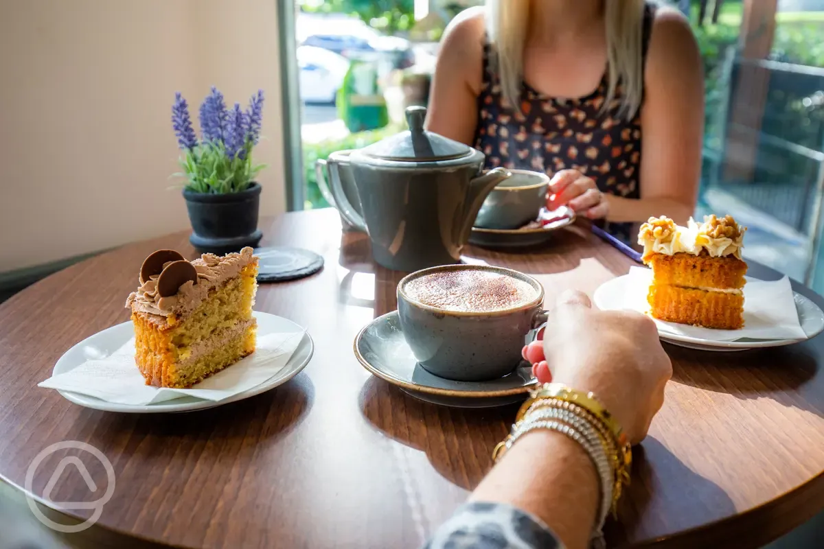 Stables coffee shop, open seven days a week for cakes, light lunches and drinks Stables coffee shop, open seven days a week for cakes, light lunches and drinks