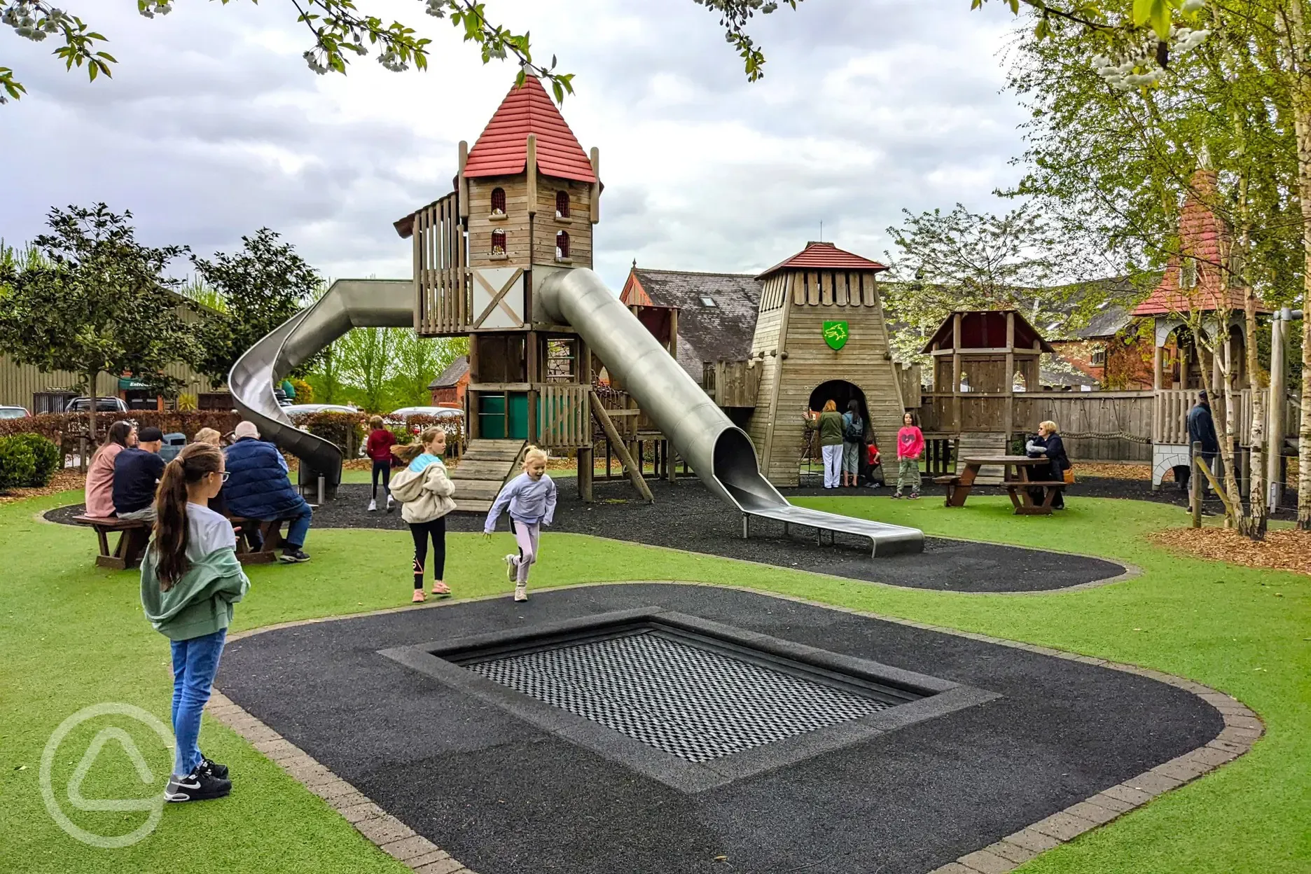 Castle themed adventure play park Castle themed adventure play park