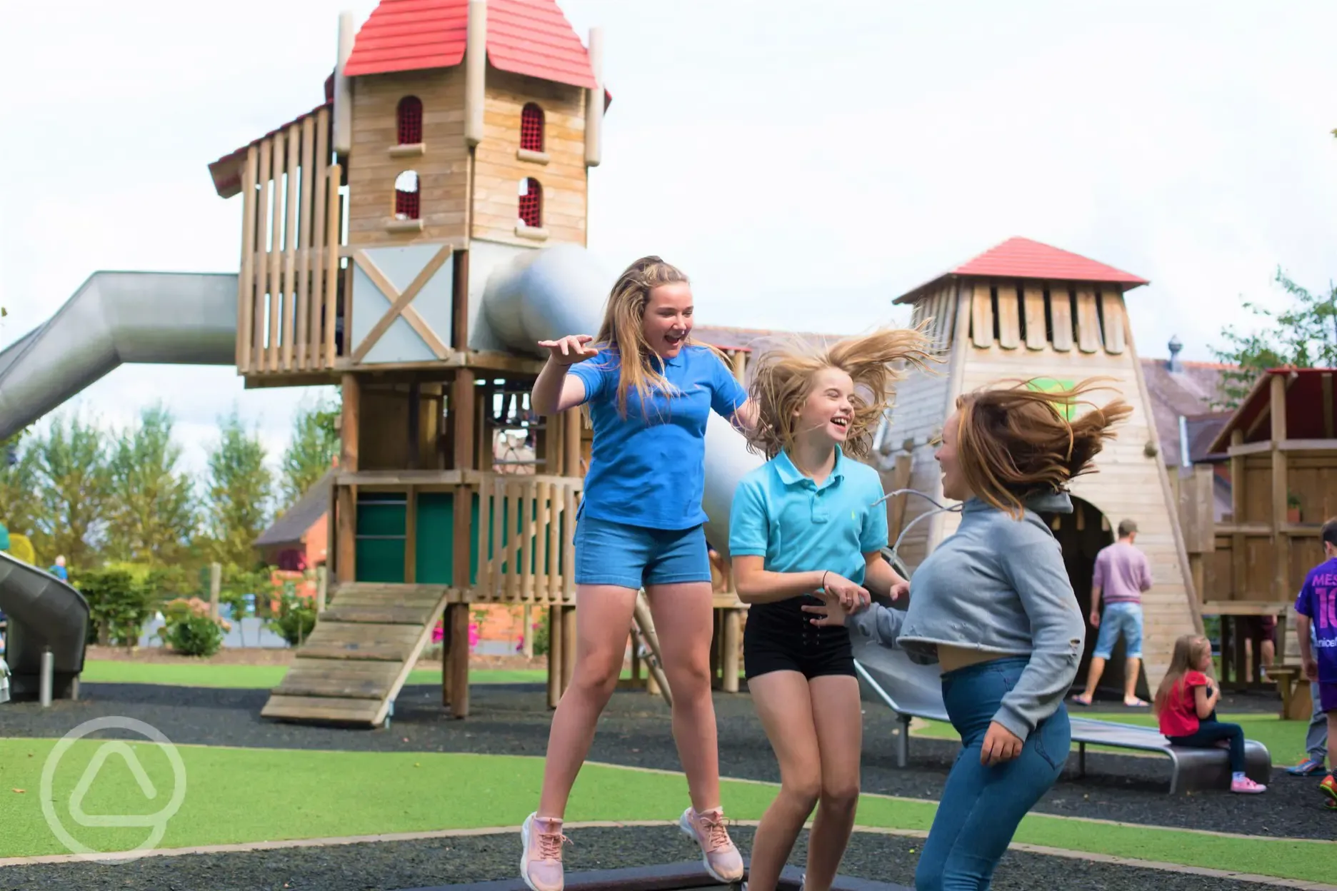 Castle themed adventure play park Castle themed adventure play park