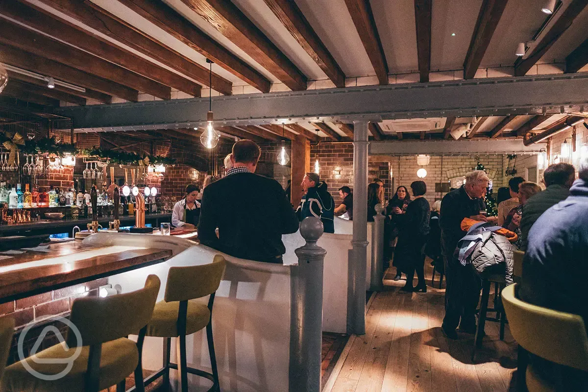 Haybank Clubhouse bar interior  Haybank Clubhouse bar interior