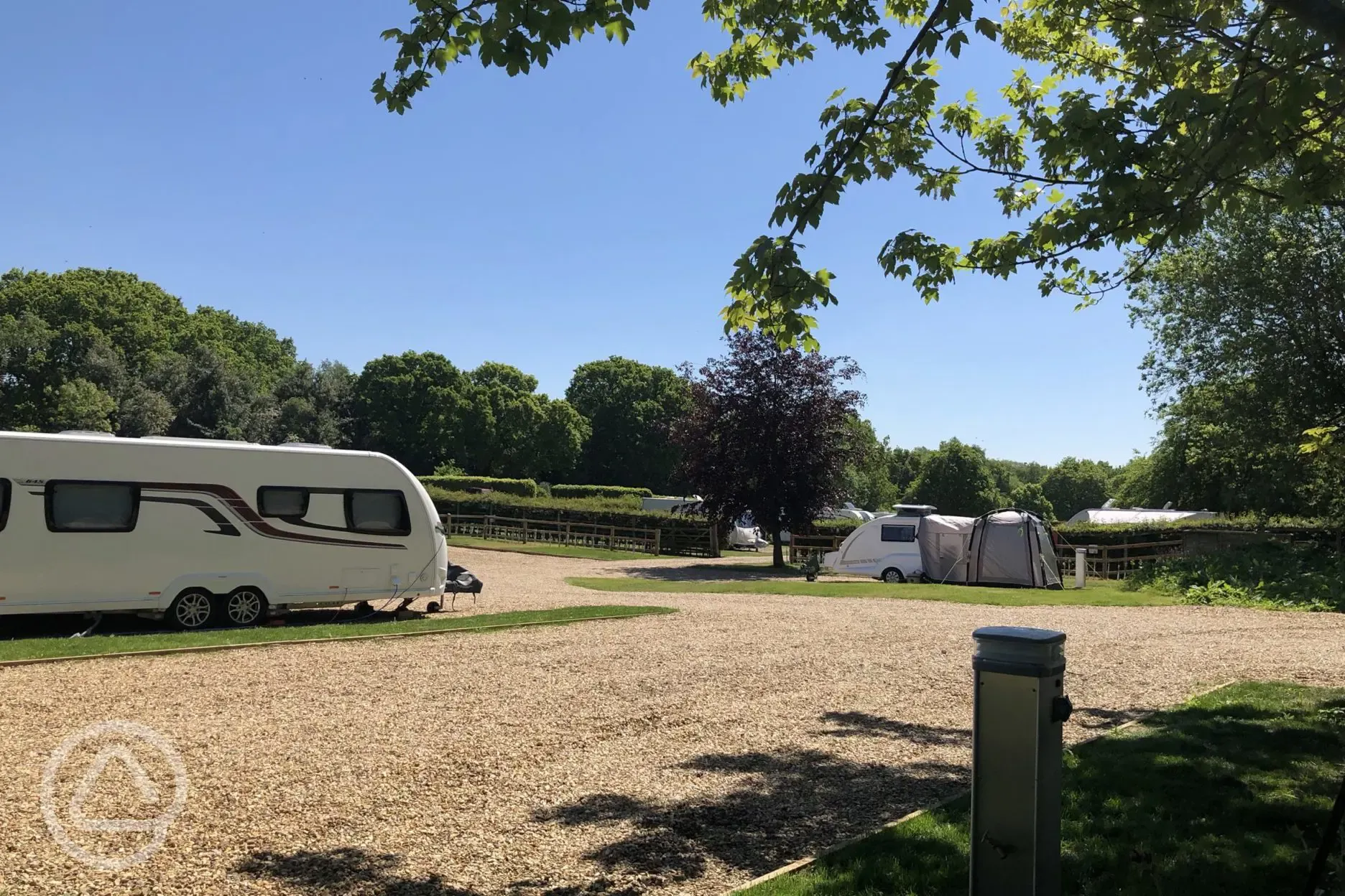 Hardstanding pitches