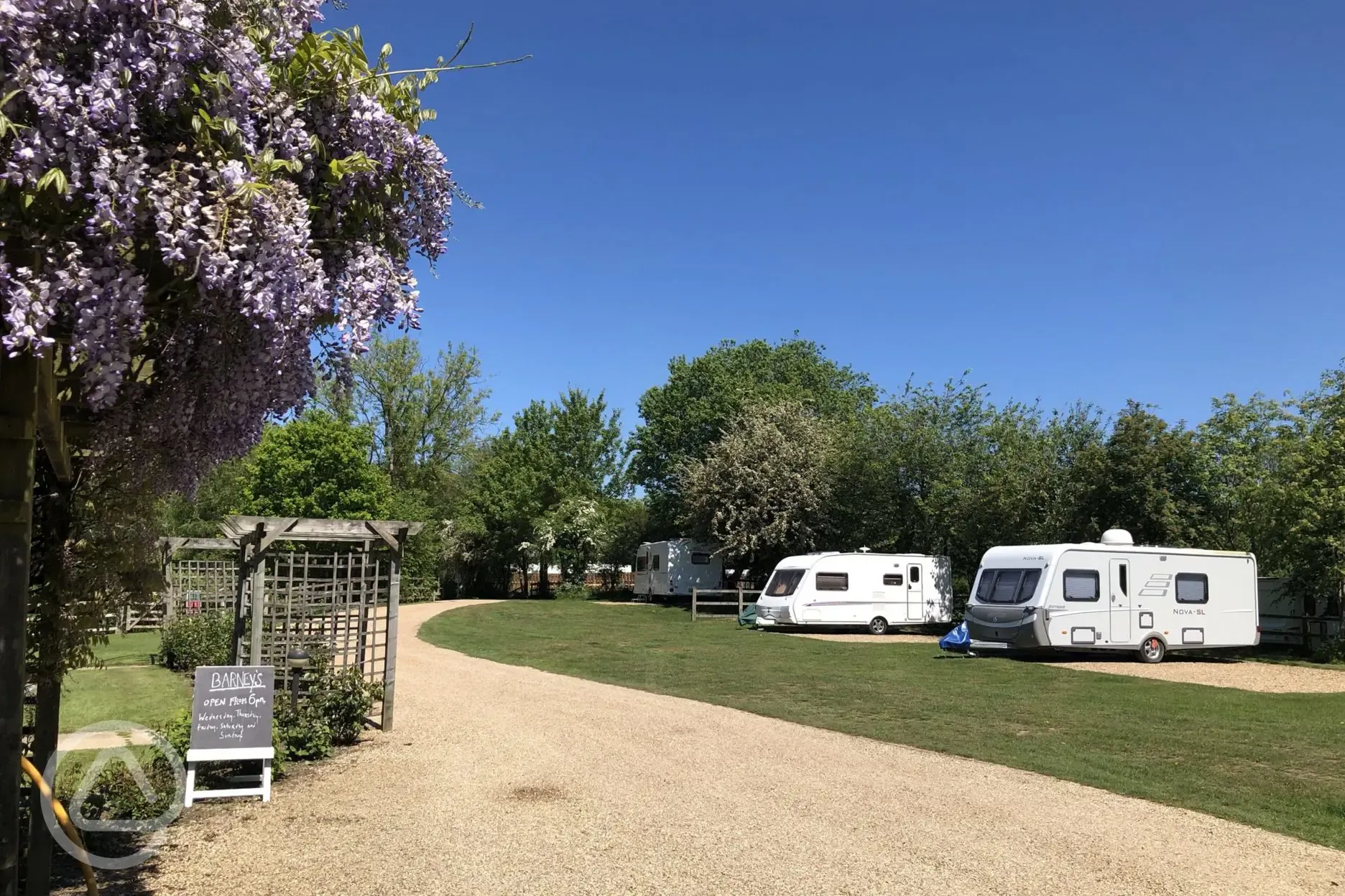 Hardstanding pitches
