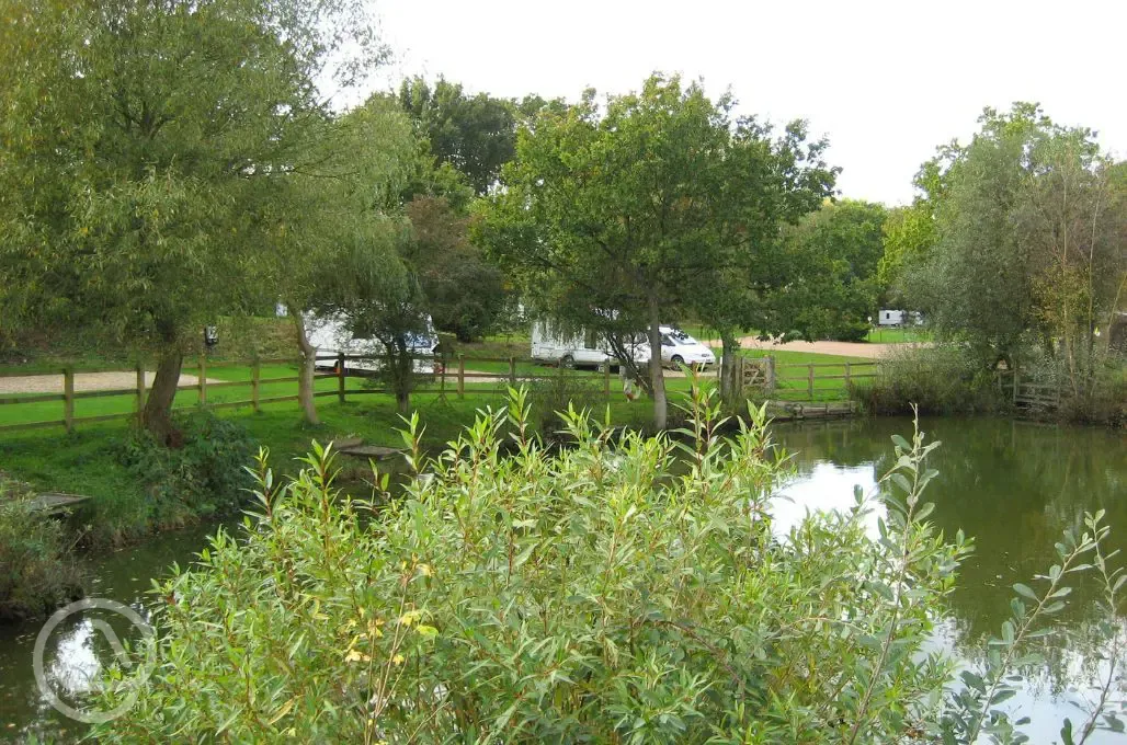 Fishing lake, charges apply to fish, payable at reception