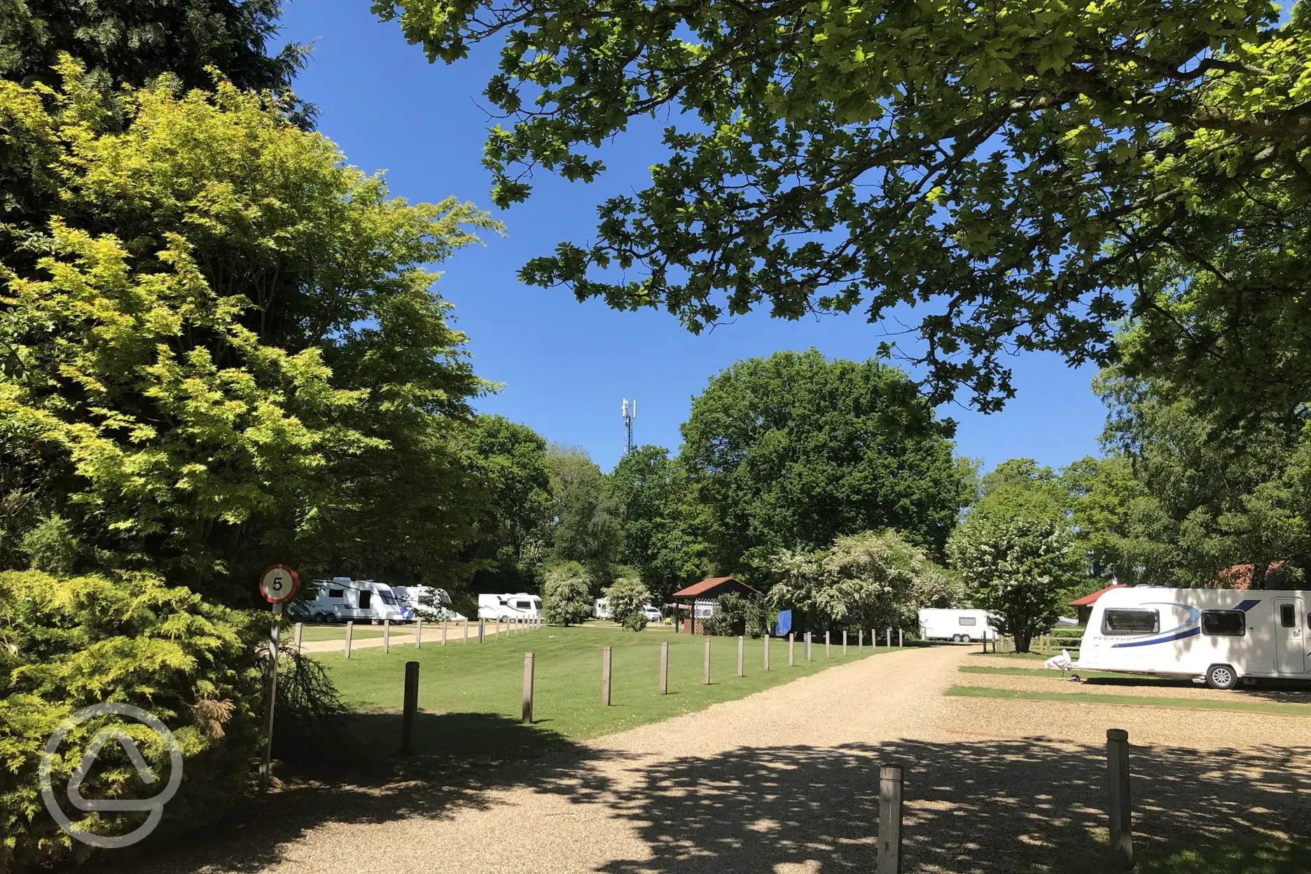 Hardstanding shaded pitches