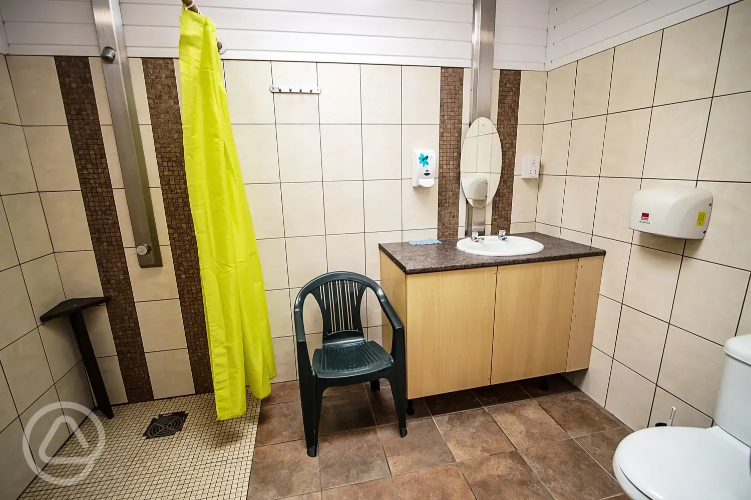 Bathroom facilities at Newberry Valley Park