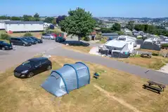 Non electric grass pitches for tents