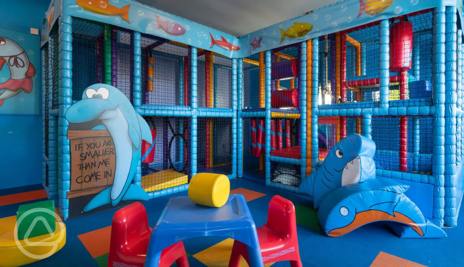 Indoor soft play area