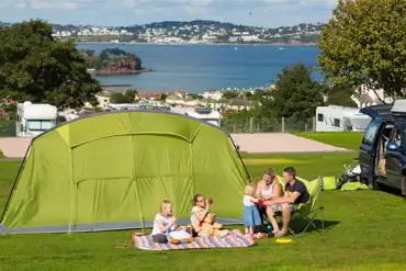 Non electric grass tent pitches (8m x 8m)