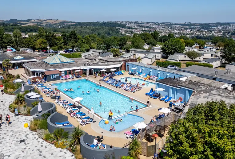 Outdoor heated Lagoon Pool (open daily during summer)