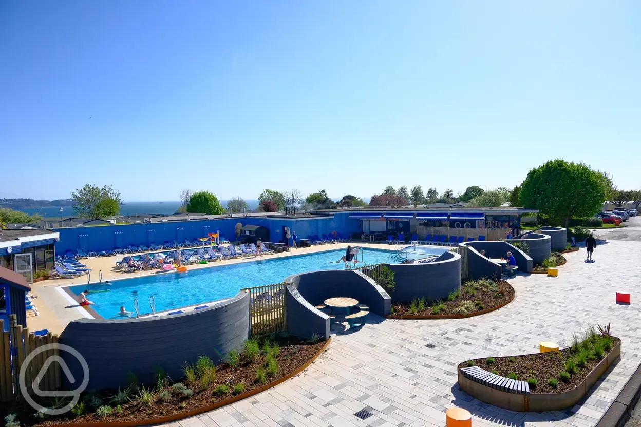 The Lagoon outdoor swimming pool (open during the summer)