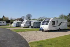 Fully serviced all weather touring pitches