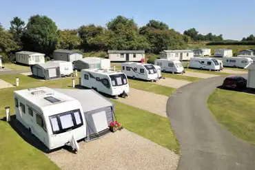 Fully serviced all weather touring pitches