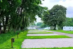 Electric hardstanding touring pitches