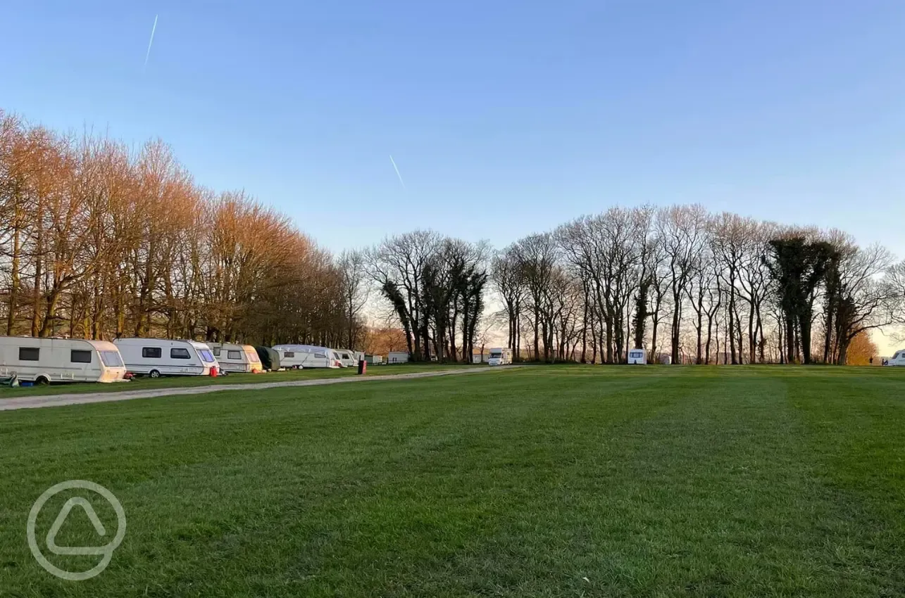 Non electric grass touring pitches