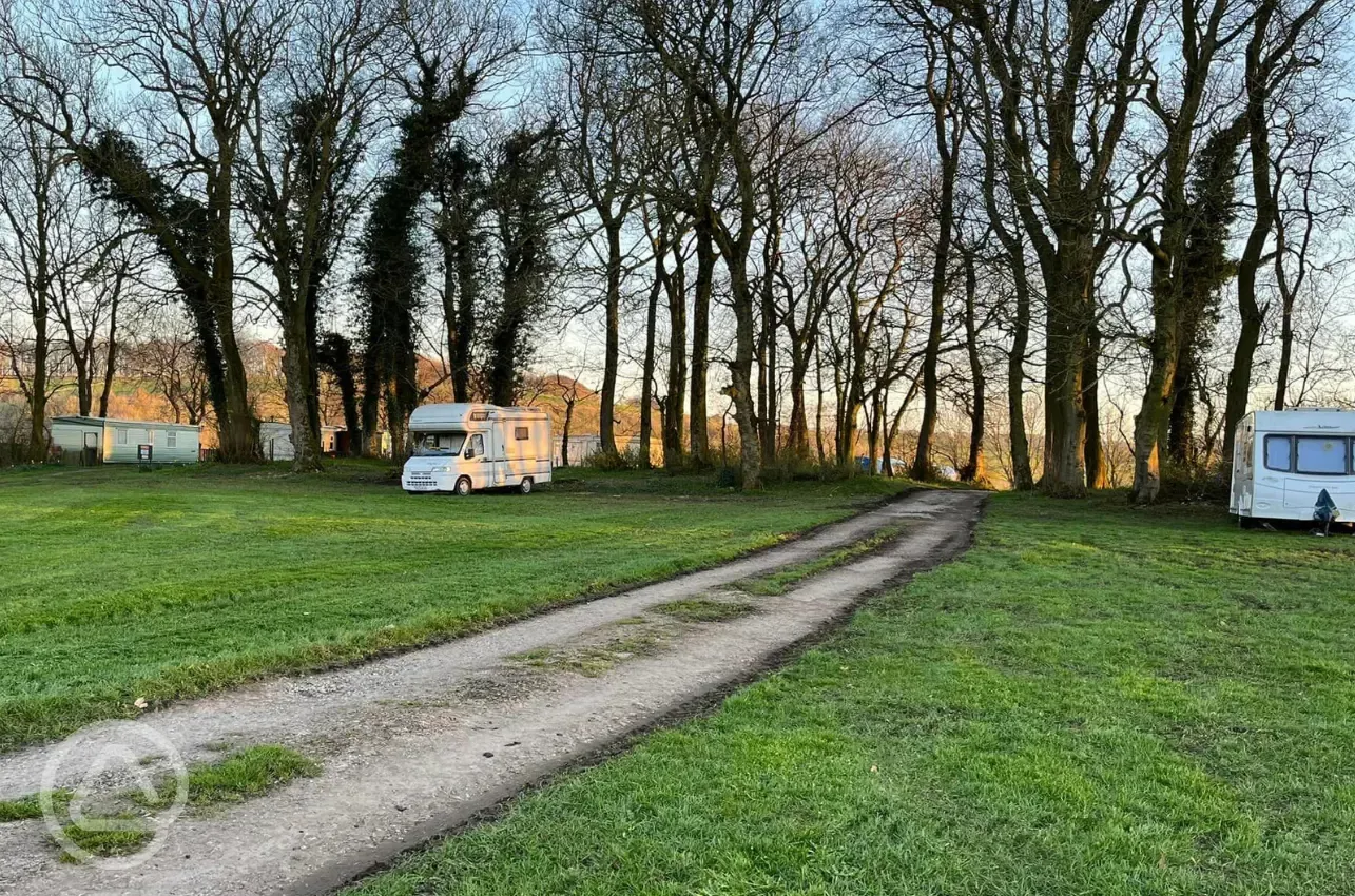 Non electric grass touring pitches