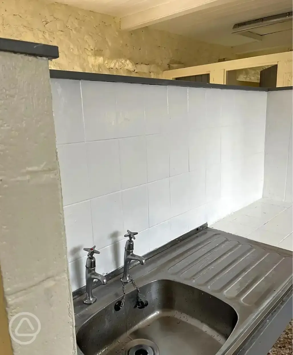 Washing up area