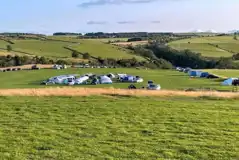 Non electric grass tent pitches