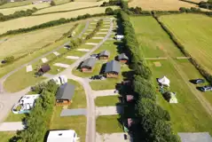 Aerial of the park Aerial of the park
