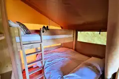 Comet safari tent triple bunk