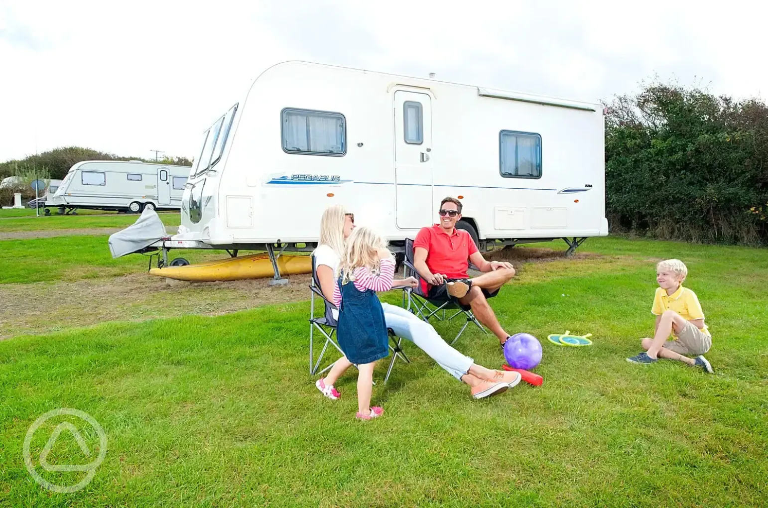 Electric hardstanding pitches