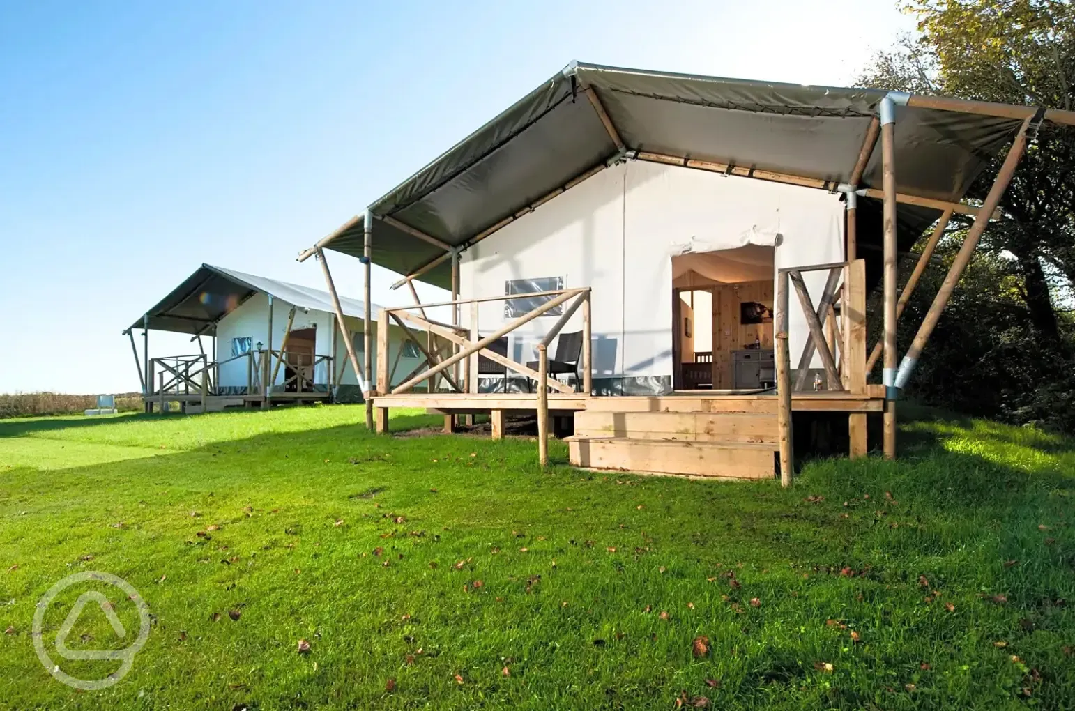 Safari tents
